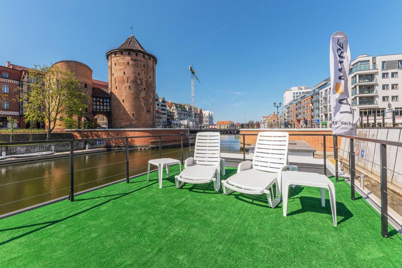 Domy Na Wodzie - La Mare Motlava Houseboats With Sauna By Downtown Apartments Danzica Esterno foto