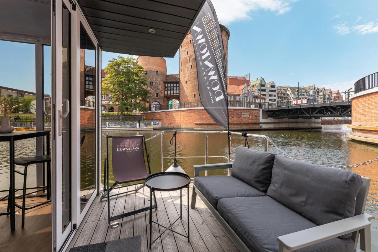 Domy Na Wodzie - La Mare Motlava Houseboats With Sauna By Downtown Apartments Danzica Esterno foto