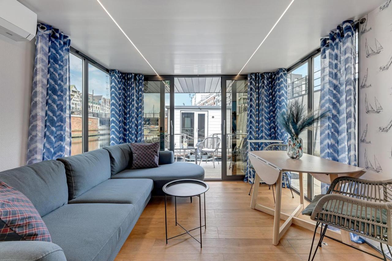 Domy Na Wodzie - La Mare Motlava Houseboats With Sauna By Downtown Apartments Danzica Esterno foto