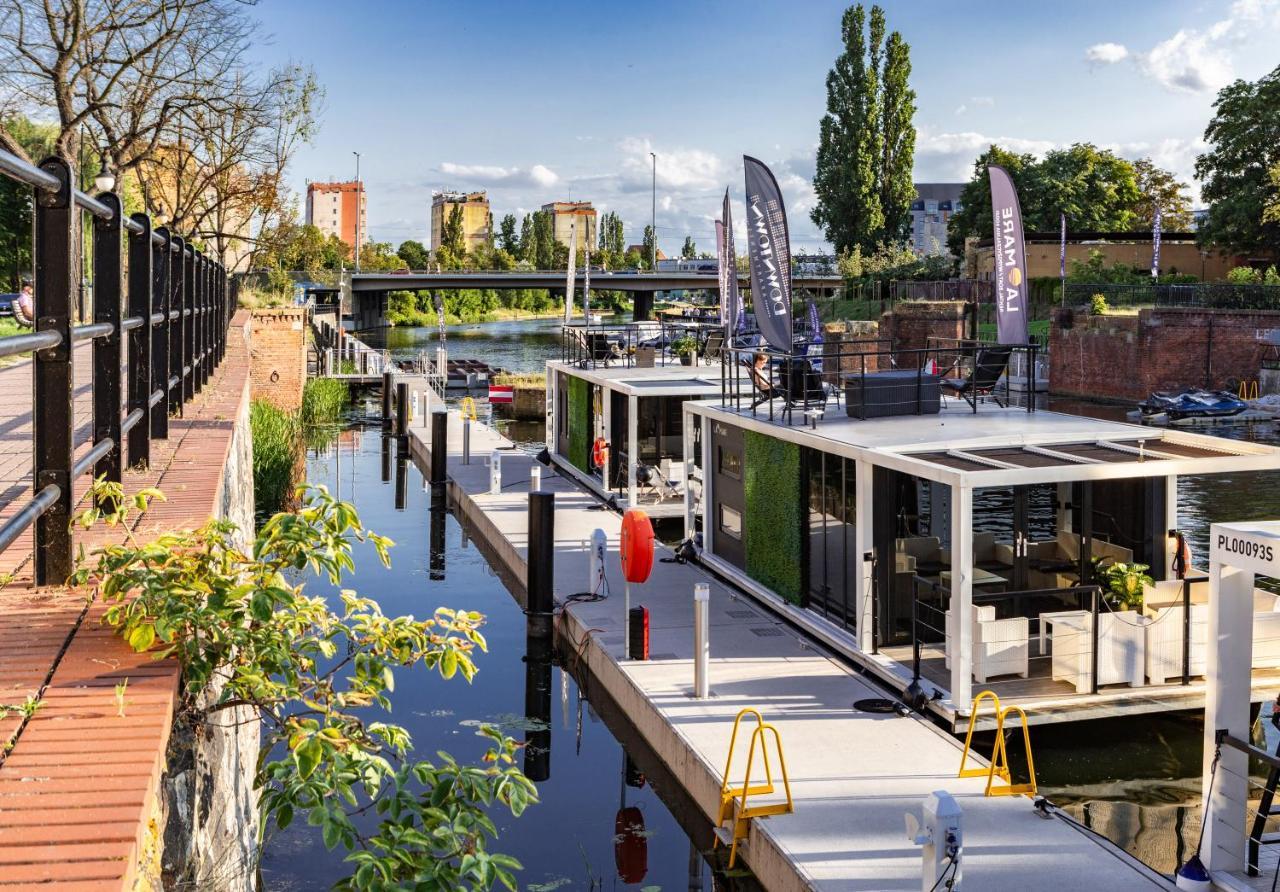 Domy Na Wodzie - La Mare Motlava Houseboats With Sauna By Downtown Apartments Danzica Esterno foto