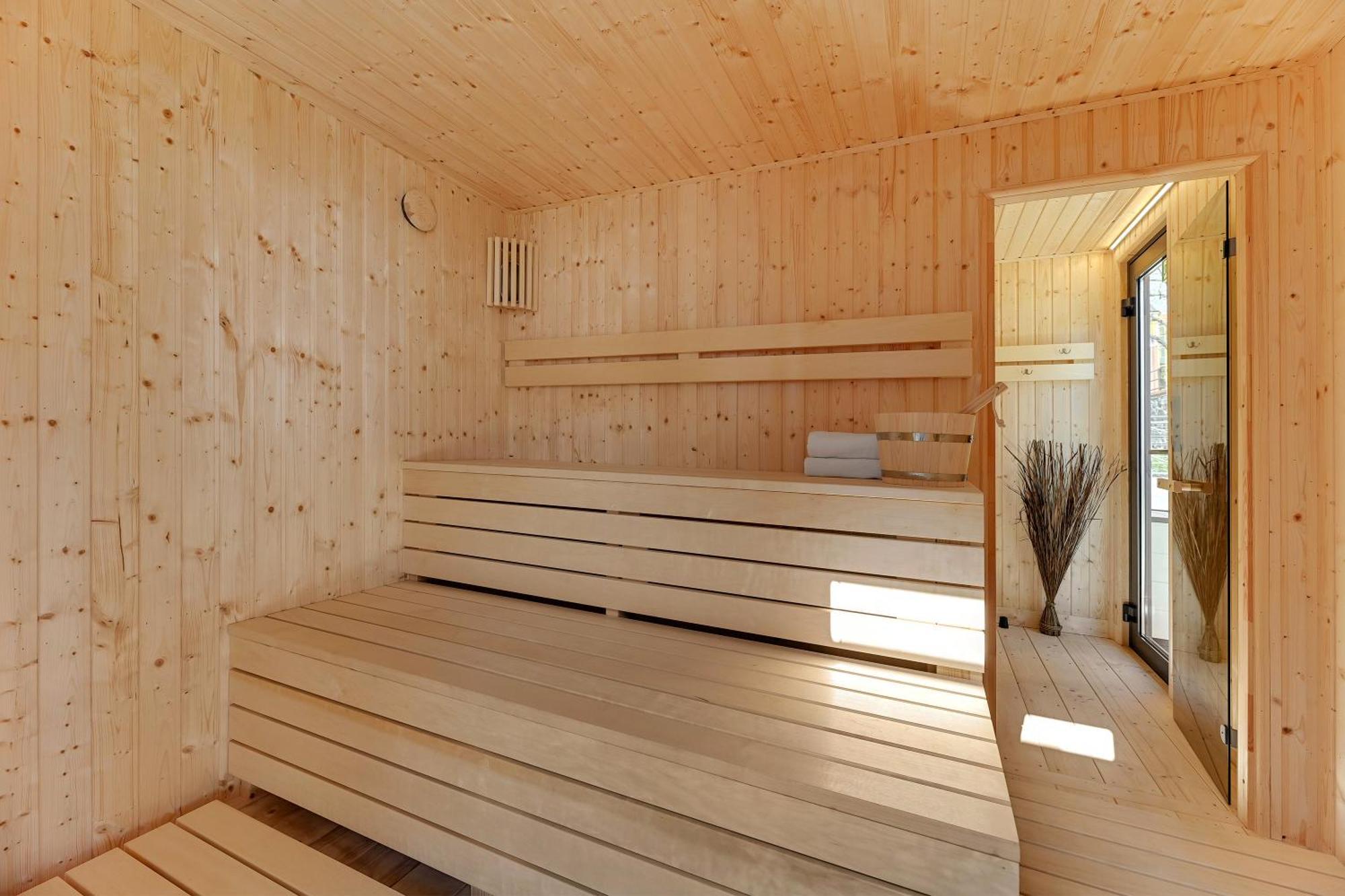 Domy Na Wodzie - La Mare Motlava Houseboats With Sauna By Downtown Apartments Danzica Esterno foto