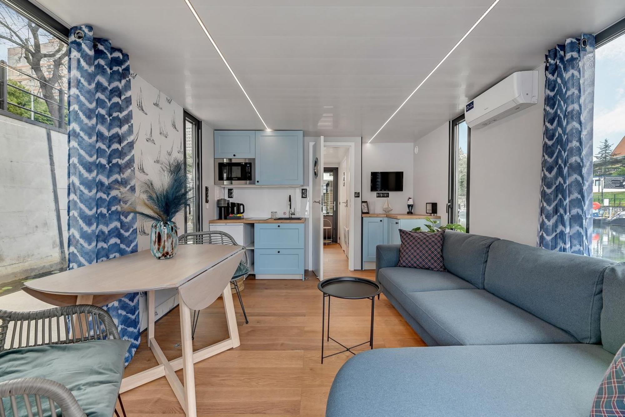 Domy Na Wodzie - La Mare Motlava Houseboats With Sauna By Downtown Apartments Danzica Esterno foto