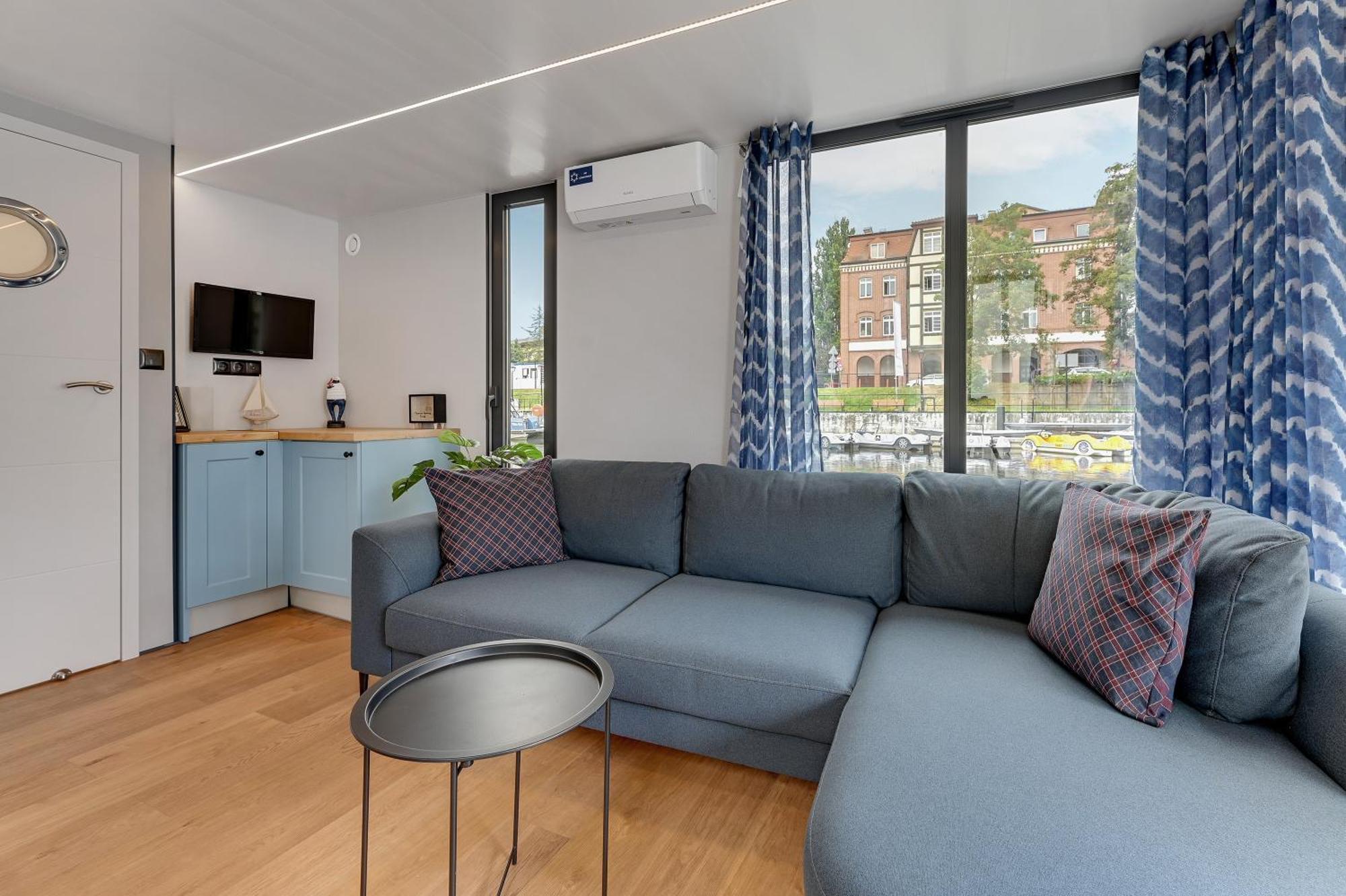 Domy Na Wodzie - La Mare Motlava Houseboats With Sauna By Downtown Apartments Danzica Camera foto