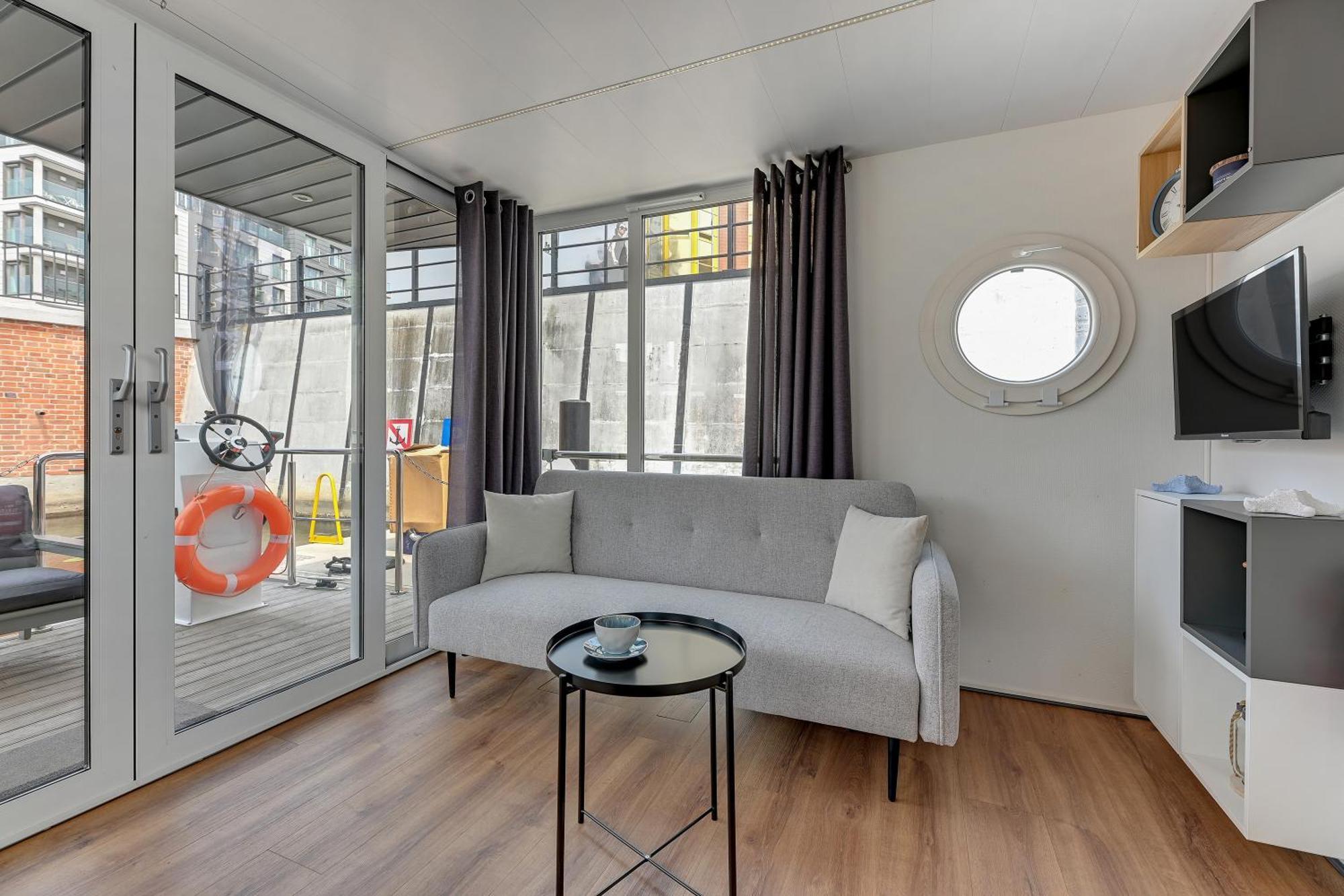 Domy Na Wodzie - La Mare Motlava Houseboats With Sauna By Downtown Apartments Danzica Camera foto
